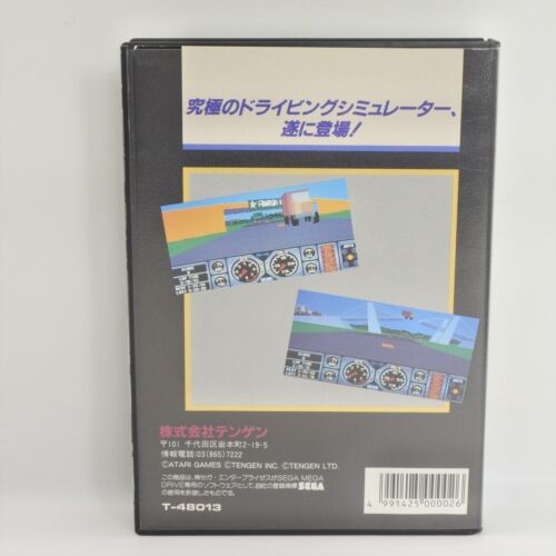 Mega Drive HARD DRIVIN' Drivin No Instruction 2125 Sega md - Picture 2 of 7