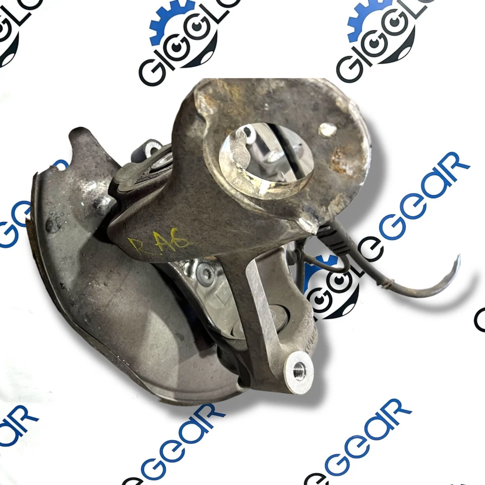 AUDI A6 QUATTRO 2012-2017 eje trasero derecho pasajero nudillo cubo rueda OEM Foto 3 de 4
