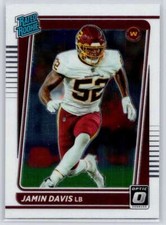 2021 Donruss Optic #247 Jamin Davis