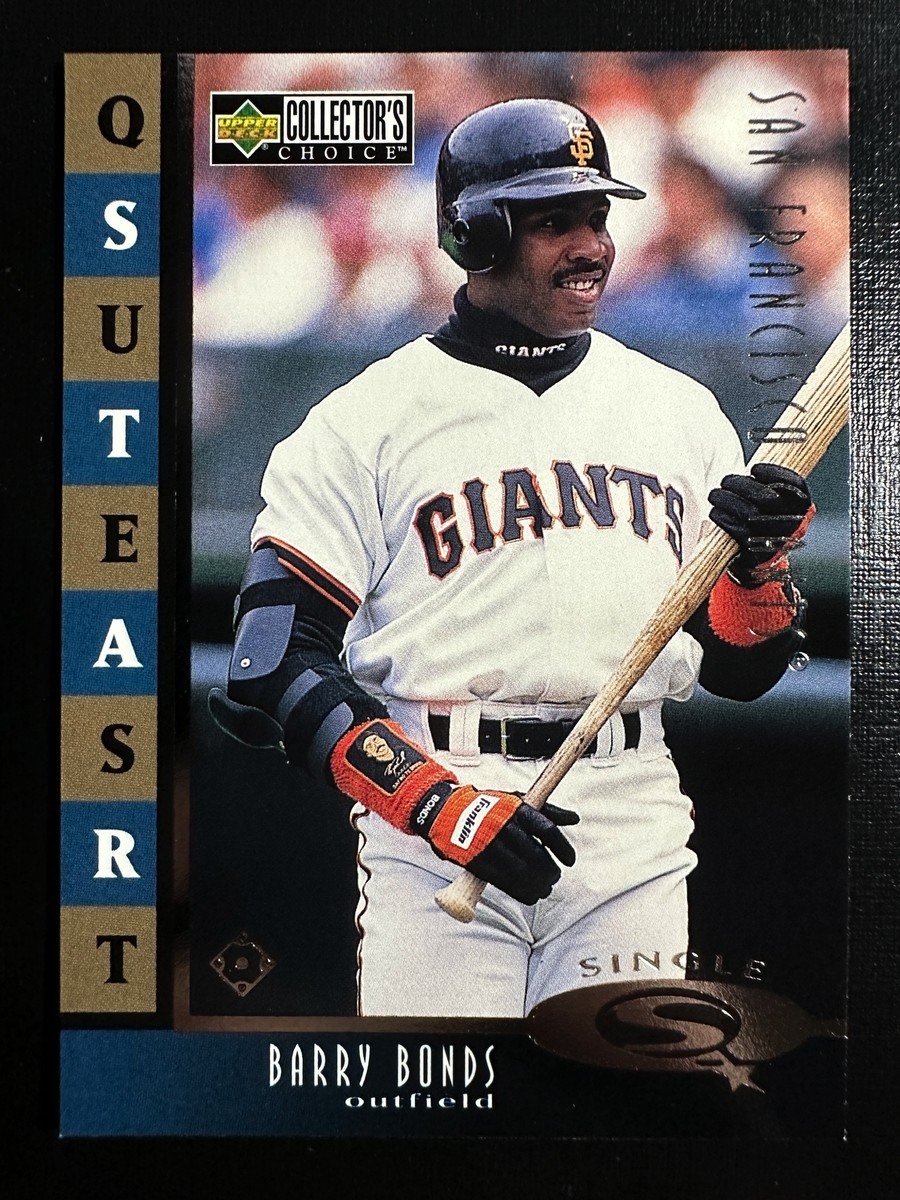 Barry Bonds 1998 Collector's Choice StarQuest Baseball Card Barry Bonds 1998 Collector's Choice StarQuest Baseball Card