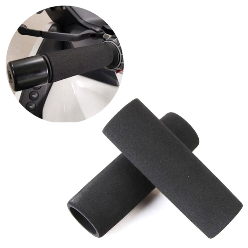 Motorcycle Grip Cover Universal Slip On Anti Vibration Handle Foam