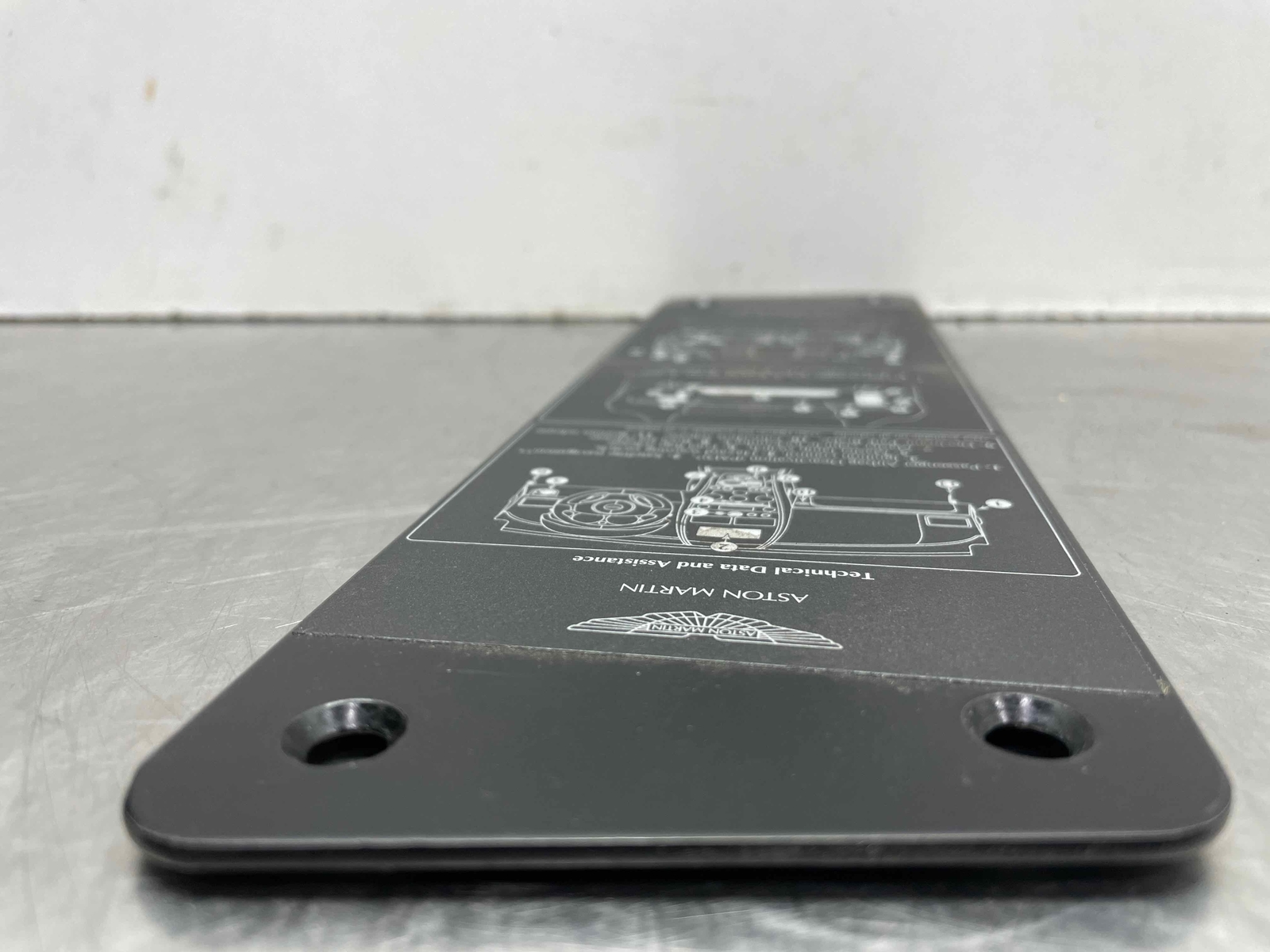 2010 Aston Martin Rapide OEM Door Service Data Plaque Label AD43-1651-AA