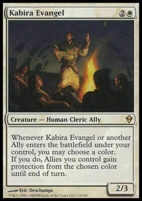 Kabira Evangel ~ Zendikar [ EX ] [ Magic MTG ]