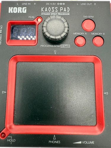Korg Mini-KP Kaoss Pad Mini Sintetizador Efecto Dinámico Usado de Japón f/s 01150 - Imagen 4 de 7