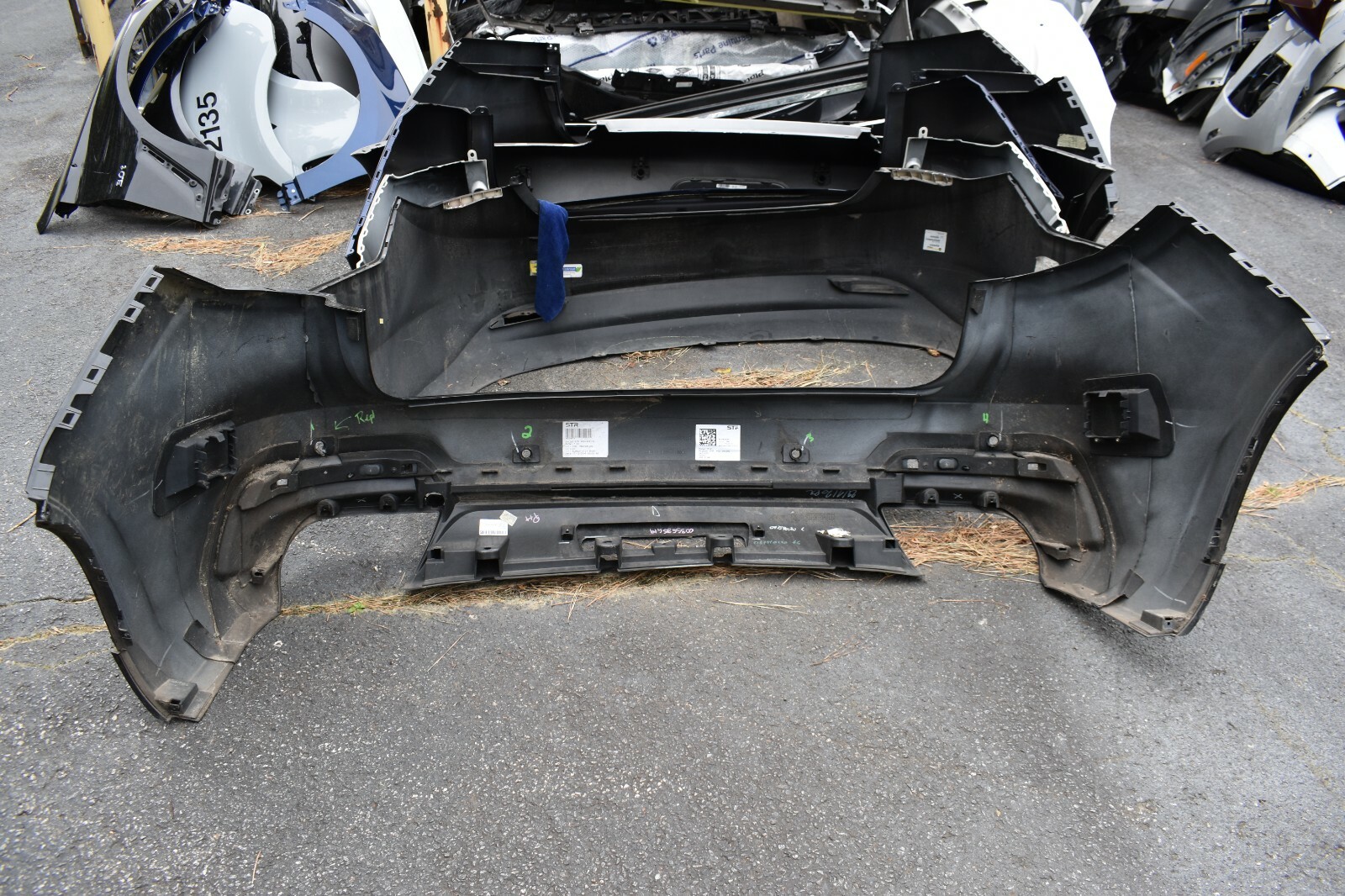 2017 MASERATI LEVANTE REAR BUMPER FACTORY OEM