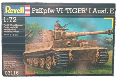 Pz Kpfw VI Tiger I Ausf. E Revell 03116 Maßstab 1:72 Scale 1/72