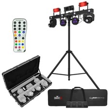 Chauvet DJ GigBAR Move  ILS RGBAW UV DMX Effect Lighting System w Road Case ...