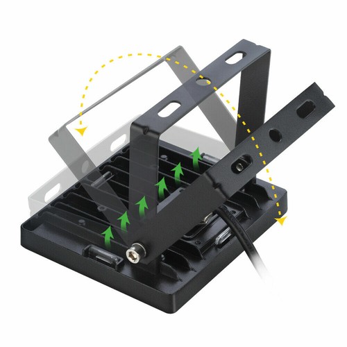 10X 30W LED Fluter Mit Stecker Flutlicht Außen Strahler Scheinwerfer Warmweiß DE - Bild 4 von 10