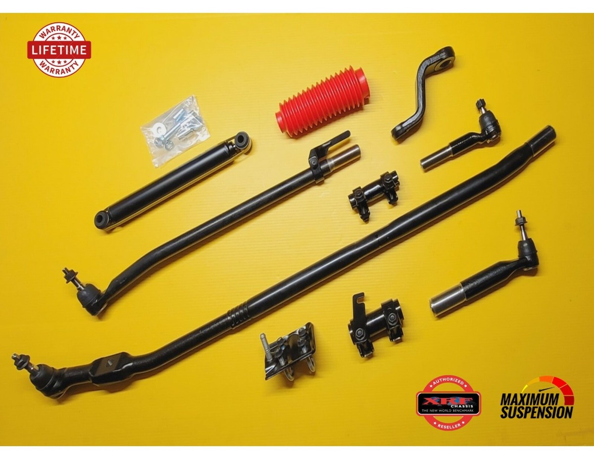 XRF Steering Drag Link Tie Rod SET F-350 F-250 4×4 *LIFETIME WARRANTY XRF Steering Drag Link Tie Rod SET F-350 F-250 4×4 *LIFETIME WARRANTY