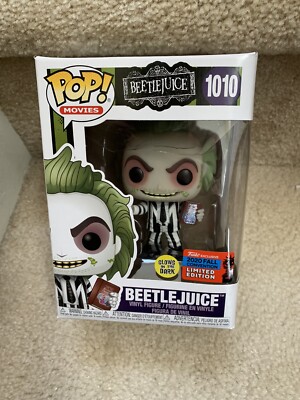 Figurine Pop Beetlejuice #1010 pas cher : Beetlejuice Glow in Figurine Pop Beetlejuice #1010 pas cher : Beetlejuice Glow in