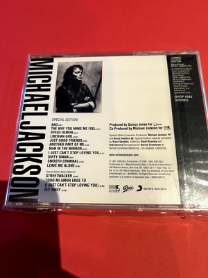 Michael Jackson BAD Japan edition release CD DYCP-1593 authentic