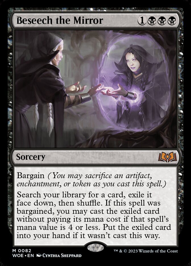 Magic the Gathering (mtg): WOE: Beseech the Mirror - Mythic