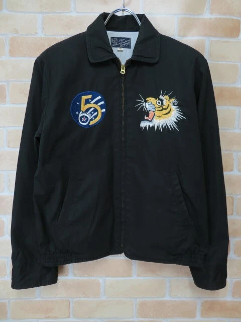 GOLD WOOL SOUVENIR JACKET the gold GOLD - GOLD 22AW WOOL SOUVENIR