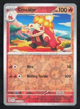 Pokemon Crocalor Scarlet & Violet 037/198 Reverse Holo NM