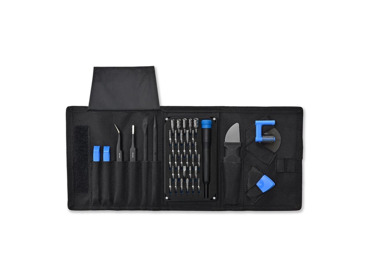 iFixit Pro Tech Go Toolkit, 32 Precision Driver Bits and other repair tools, ide