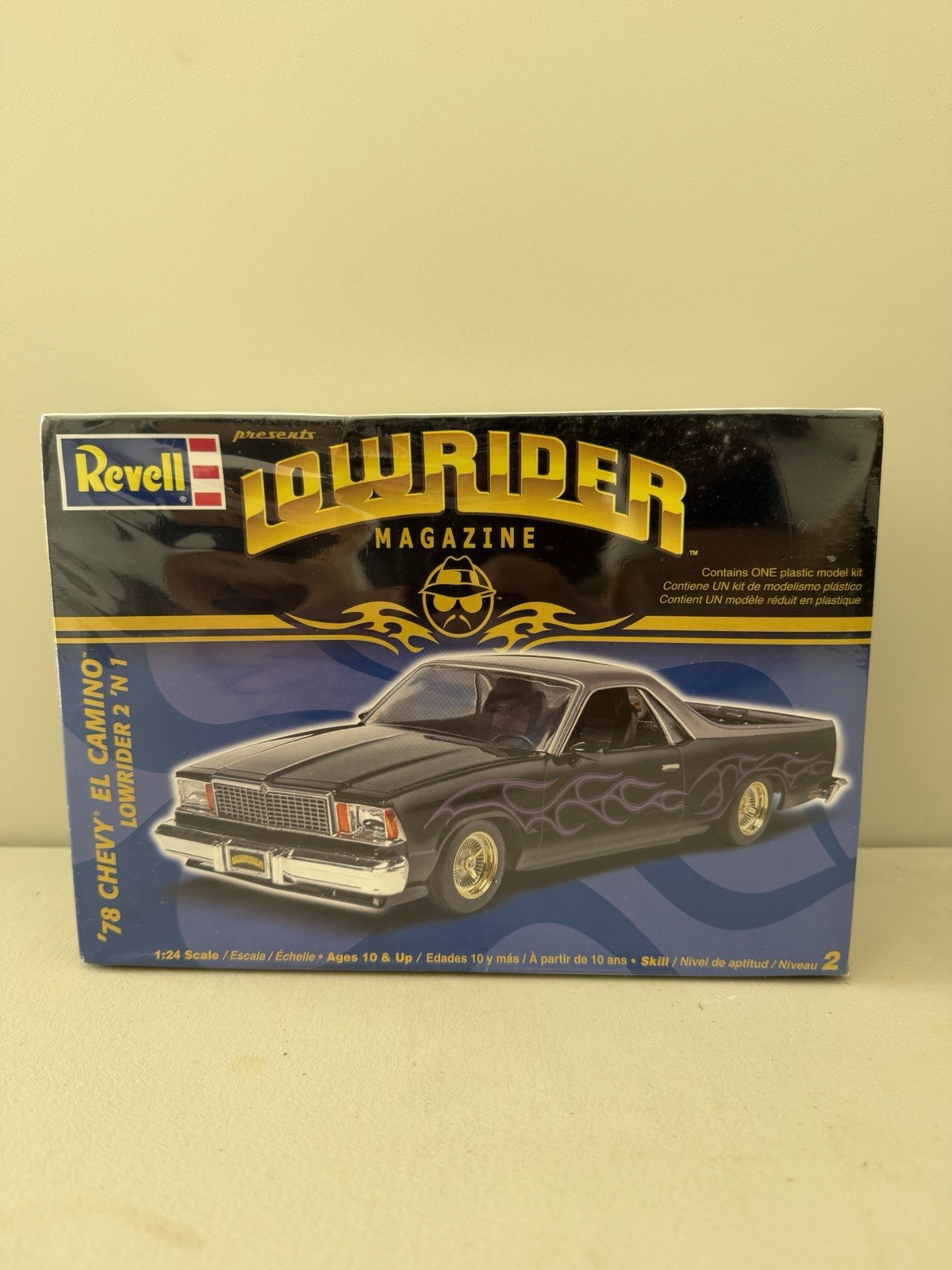 Revell '78 Chevy El Camino Lowrider Magazine 2'n 1 1/24 Mode