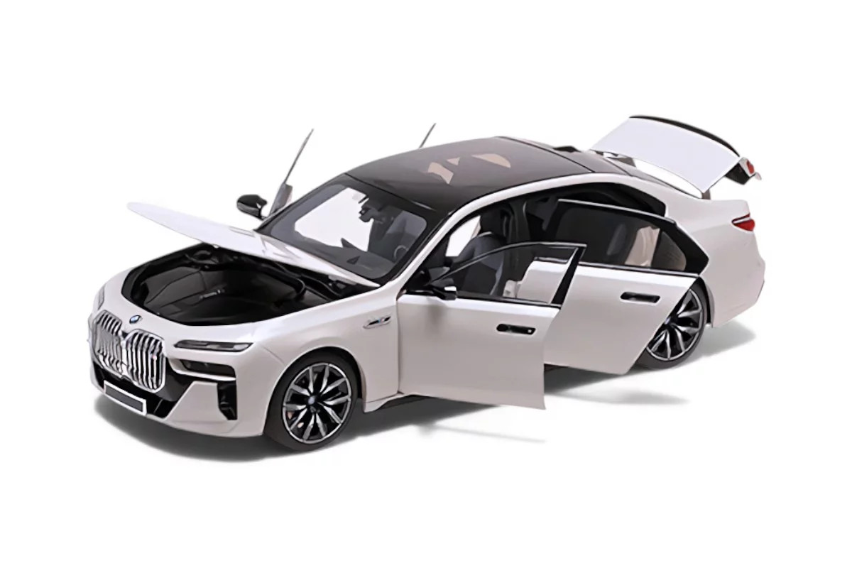 BMW i7 M70 G70 Minichamps 1:18 idée cadeau de collection pour passionné auto