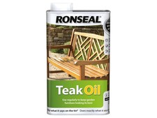 Ronseal Garden Furniture Teak Oil Can 500ml 31.02 per litre