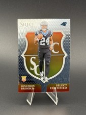 2024 Panini Select - Select Certified Rookies Jonathon Brooks #17 (RC)