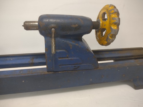 ¿Compañero vintage Sears Dunlap? Torno de madera de mesa miniatura antiguo C3 - Imagen 20 de 21