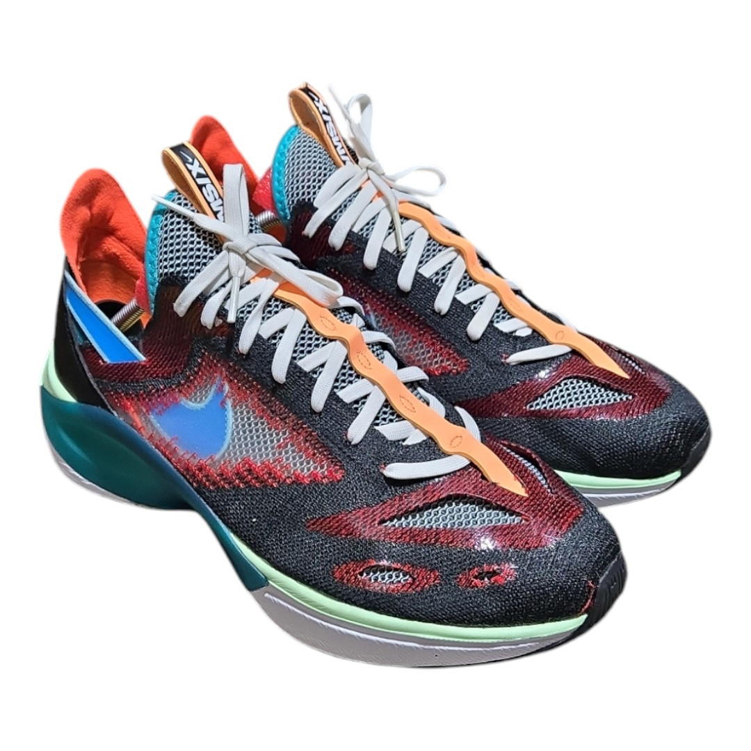 Nike N110 D MS X DIMSIX Multicolor Lace Up Running Shoes AT5405-001 Mens Sz 11.5