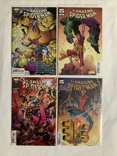 Amazing Spider-Man 2021 #64 64b 65 66  NM Lot Of 4 Marvel