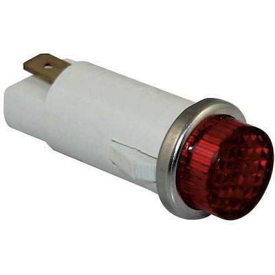 Dayton 22Ny43 Raised Indicator Light,Red,24V