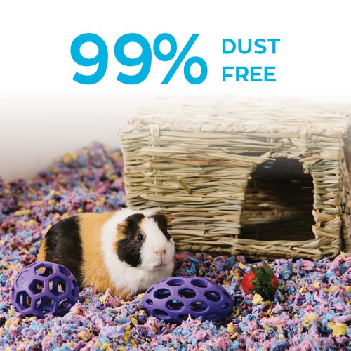 carefresh Confetti Small Pet Bedding, 50L - Hamster, Guinea Pig, Small Animals - Picture 5 of 7