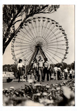 Foto Ak Berlin DDR 1977 Kulturpark Riesenrad
