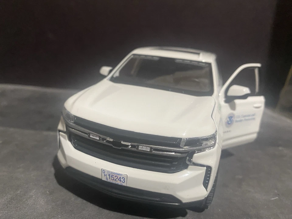 US Customs And Border Protection ICE 1:26 Scale 2021 Chevy Tahoe  - Image 2 of 4