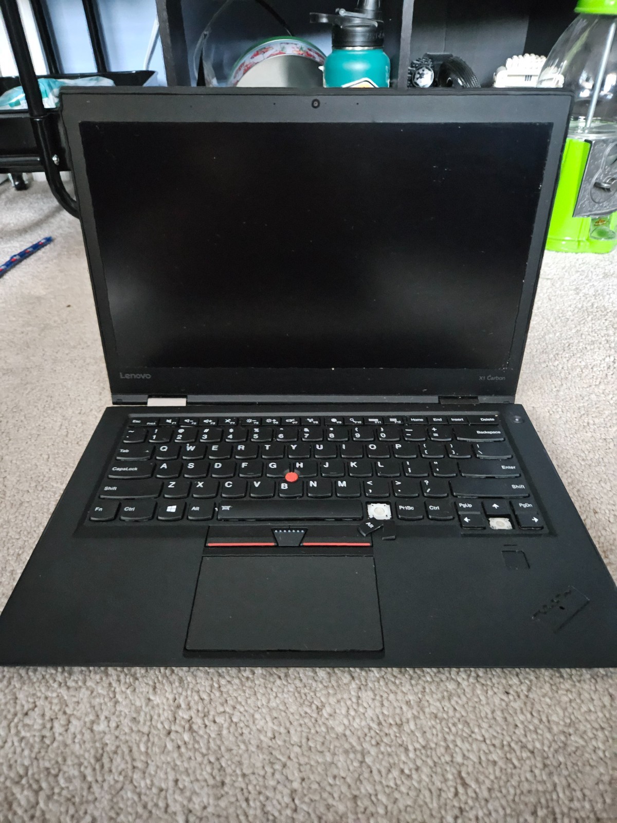 Lenovo ThinkPad Carbon X1 4th Gen, 14-Inch Laptop, with Intel Core i7 6th Gen., 256 GB SSD (Solid State Drive), Windows 10 Pro