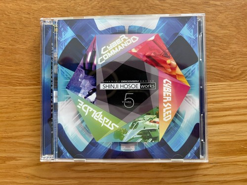 Shinji Hosoe WORKS VOL.5 ~Cyber Commando~ Compilation 2CD 2015 Spine Card - Picture 3 of 21