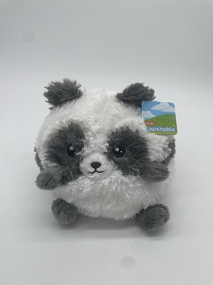Squishable Shaggy Baby Panda Plush 8'' Round Stuffed Animal Toy