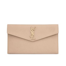 Pochette Uptown Grain de Poudre geprägtes Le...