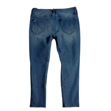 Vigoss The Thompson Tomboy Jeans Women's Size 29 Distressed Skinny Blue Denim