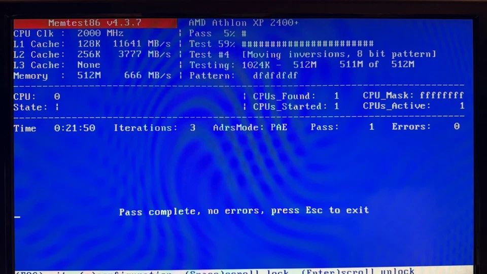 Hynix 512MB DDR 333MHz PC2700 Memory Stick Fully Tested - Image 3 of 3