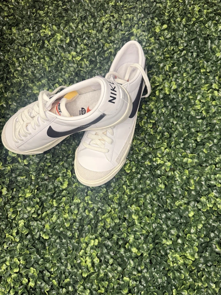 Nike Blazer Low '77 Shoes Vintage White Black DA6364-101 Men's Sizes 10.5 - Image 2 of 4