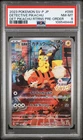 2023 POKEMON JAPANESE SV-P PROMO PRE-ORDER #098 DETECTIVE PIKACHU PSA 8