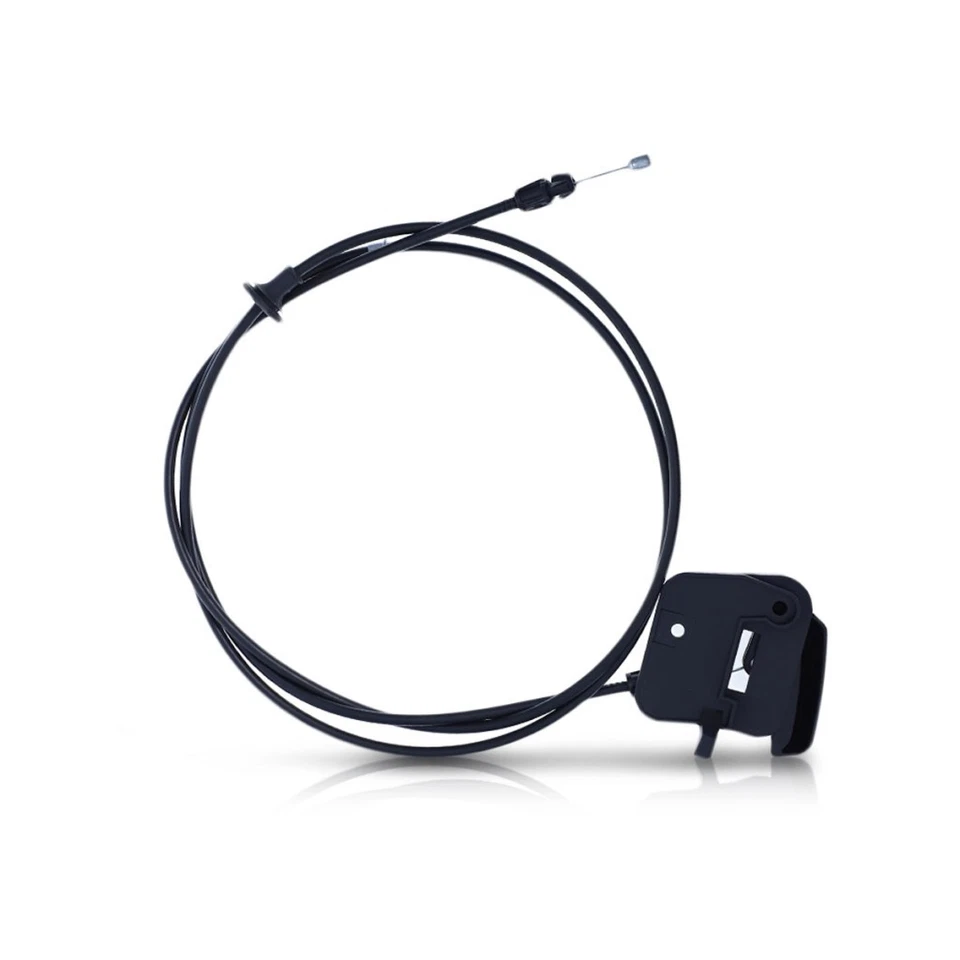 For Oldsmobile Alero 1997-2004 Hood Release Cable | Black Plastic/Metal w/Handle - Изображение 3 из 4