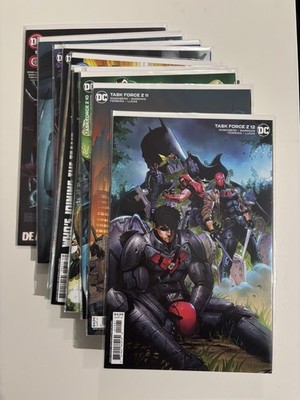 Task Force Z #1-12 - Full Run incl #12 Jim Cheung Red Hood Variant DC 2021 2022