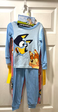 BLUEY/BINGO 2 pairs of Pajamas PJs Sleepwear Toddler 4pc Set NEW 4 UNISEX