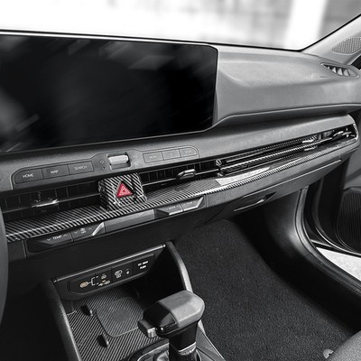 Tuning Car ABS Dashboard Air Vent Outlet Cover Panel Trim For KIA K4 2024-2026