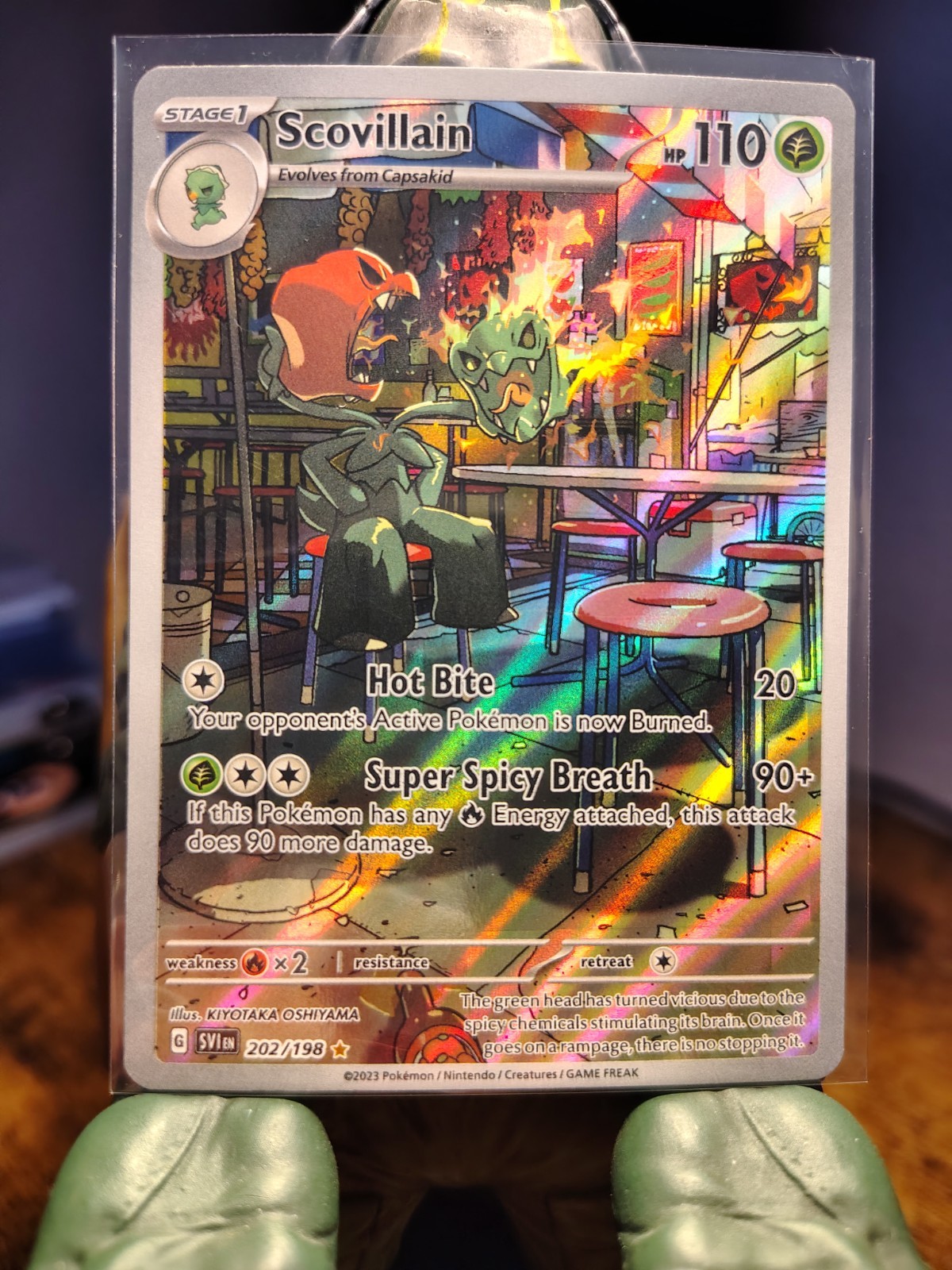 Scovillain - 202/198 SV01: Scarlet & Violet Base Set Illustration Rare NM