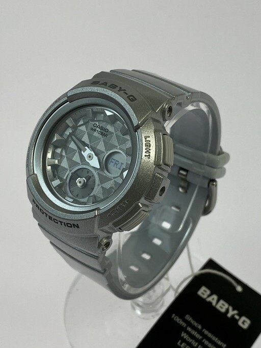 Ladies Casio Baby-G Bga-195-8Adr Studs Dial Series Analog Digital