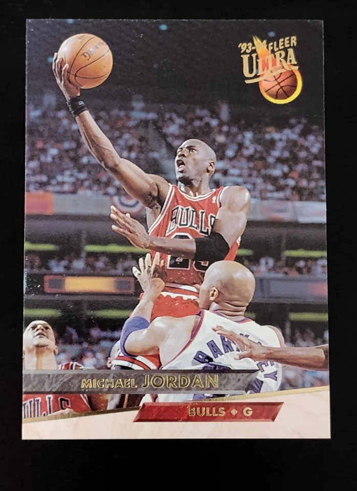 Lote de 10 tarjetas casi nuevas+ de Michael Jordan años 90 ¡incluyendo 1994 RC! Excel clasificación opp! Foto 4 de 4