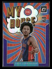 2021-22 Donruss Optic My House Cade Cunningham Purple #16 RC ROOKIE