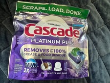 Cascade Platinum Plus Dishwasher Pods, Fresh ...