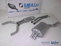 Imasaf Auspuffset Msd + Esd FüR Mercedes 450 Slc 5.0 + 500 Slc O. Kat C107 78-80