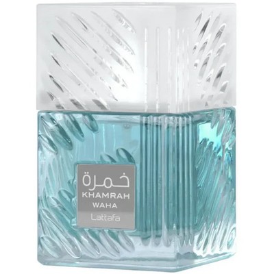 Lattafa Khamrah Waha Parfum Spray 100 ml normale Größe Flakon mit Box