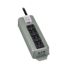 Eaton Tripp Lite series 4Outlet Heavy Duty Power Strip, Metal, Mountable Wall...